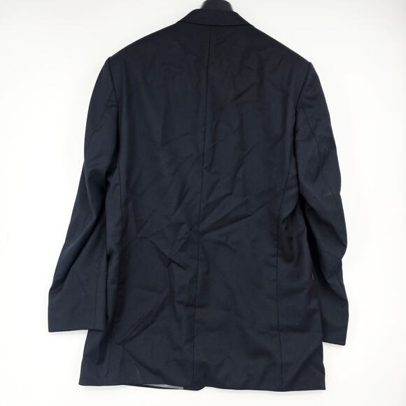 Lauren Ralph Lauren Black Wool Tuxedo Suit 40L Jacket 34x34 pant satin lapel - Picture 3 of 16